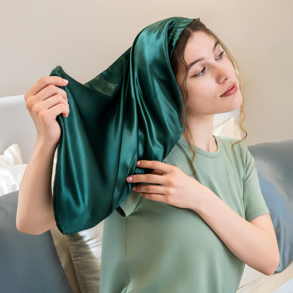 Blissy Cascade Bonnet - Emerald - Image 12