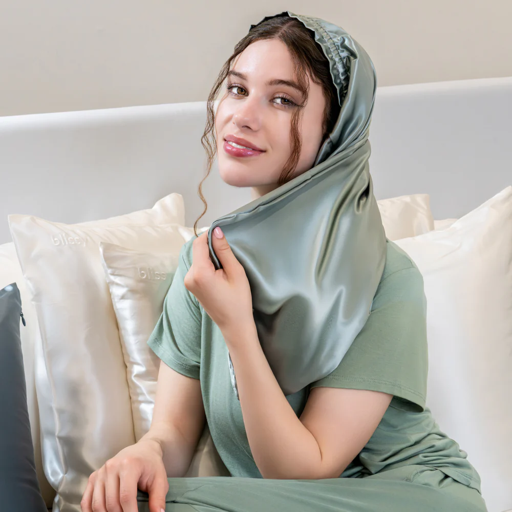 Blissy Cascade Bonnet - Matcha - Image 12