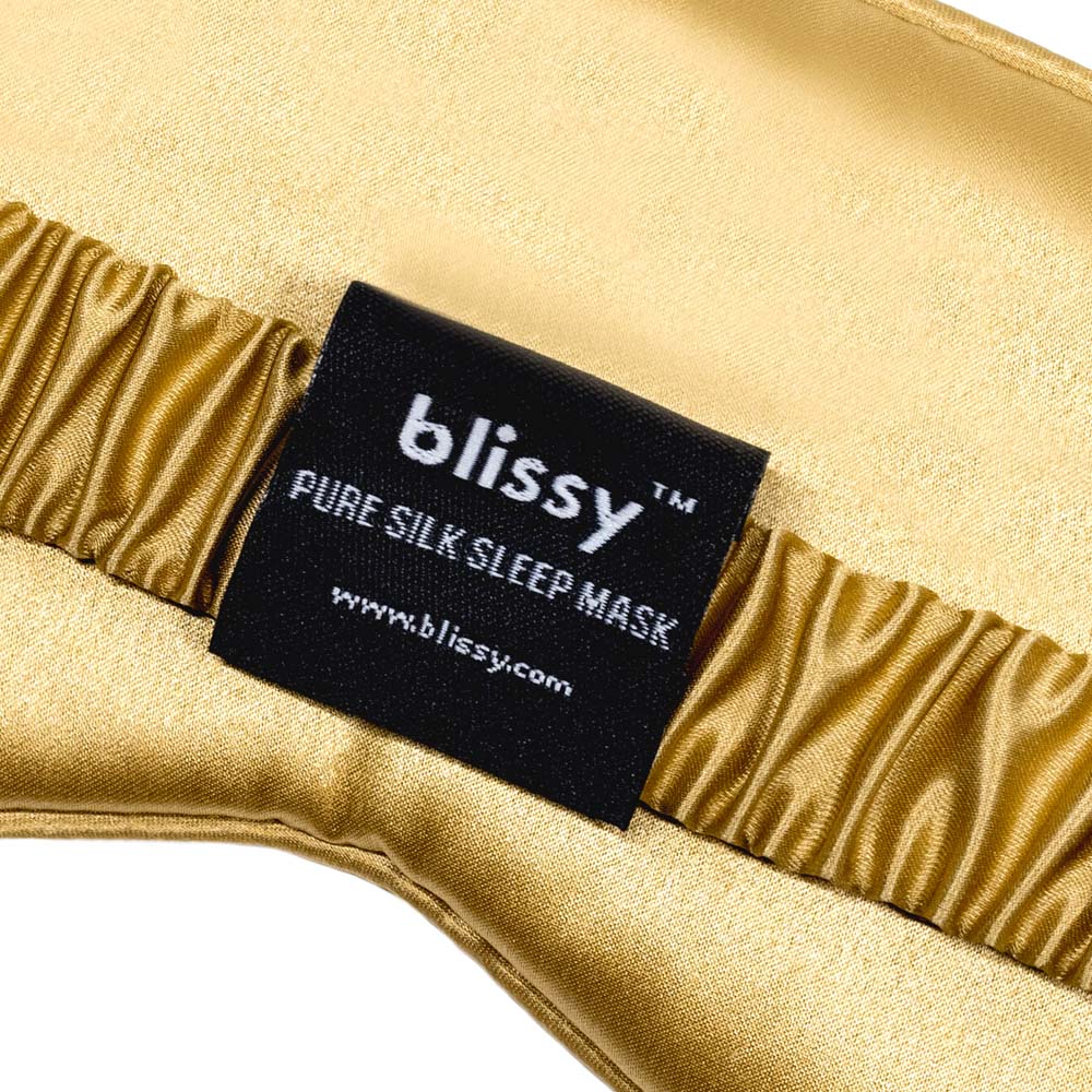 Sleep Mask - Gold - Image 4